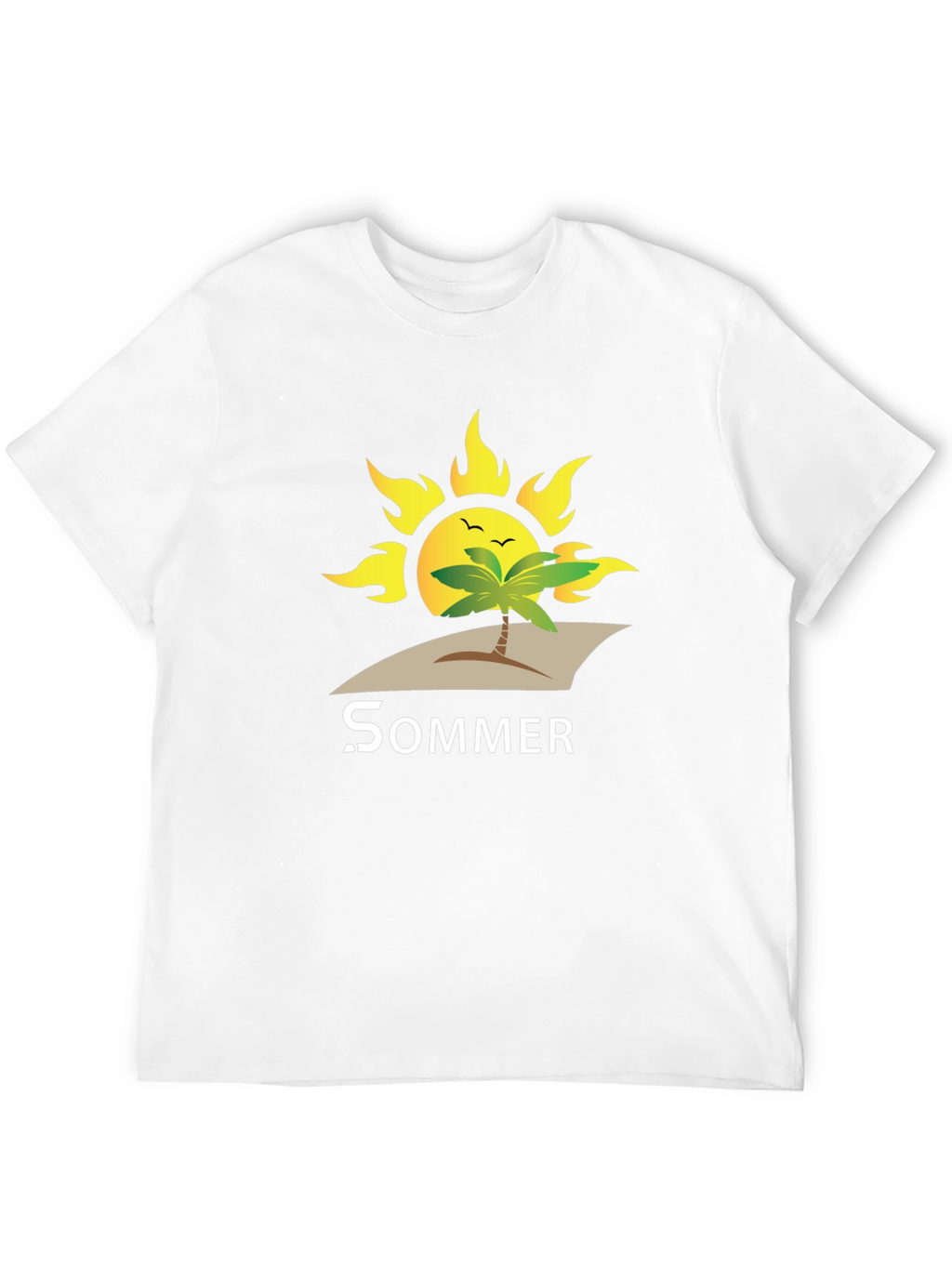 Sommer Sun Palm Tree T-Shirt