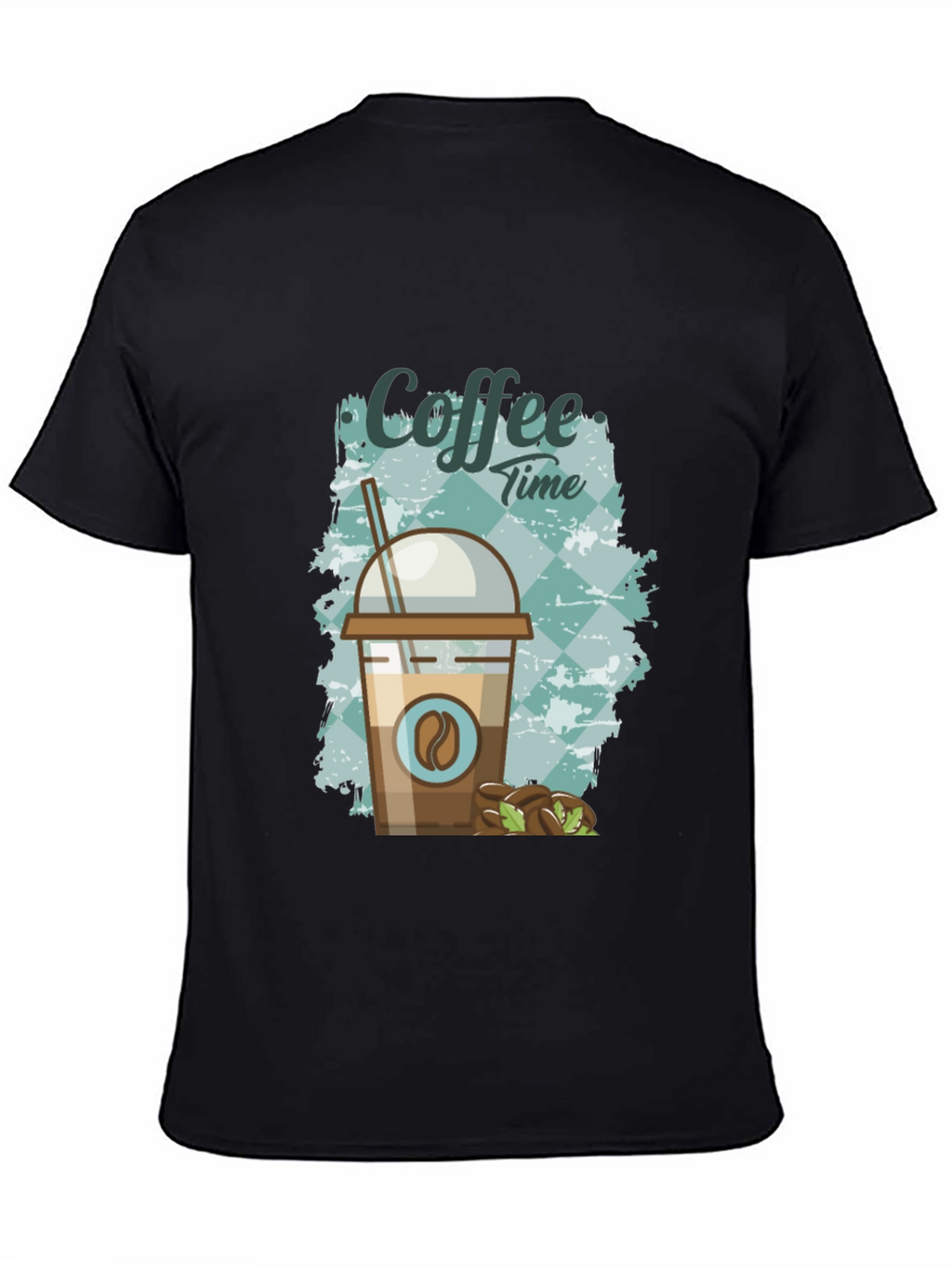 Coffee Time Graphic Tee - Unisex Black T-Shirt