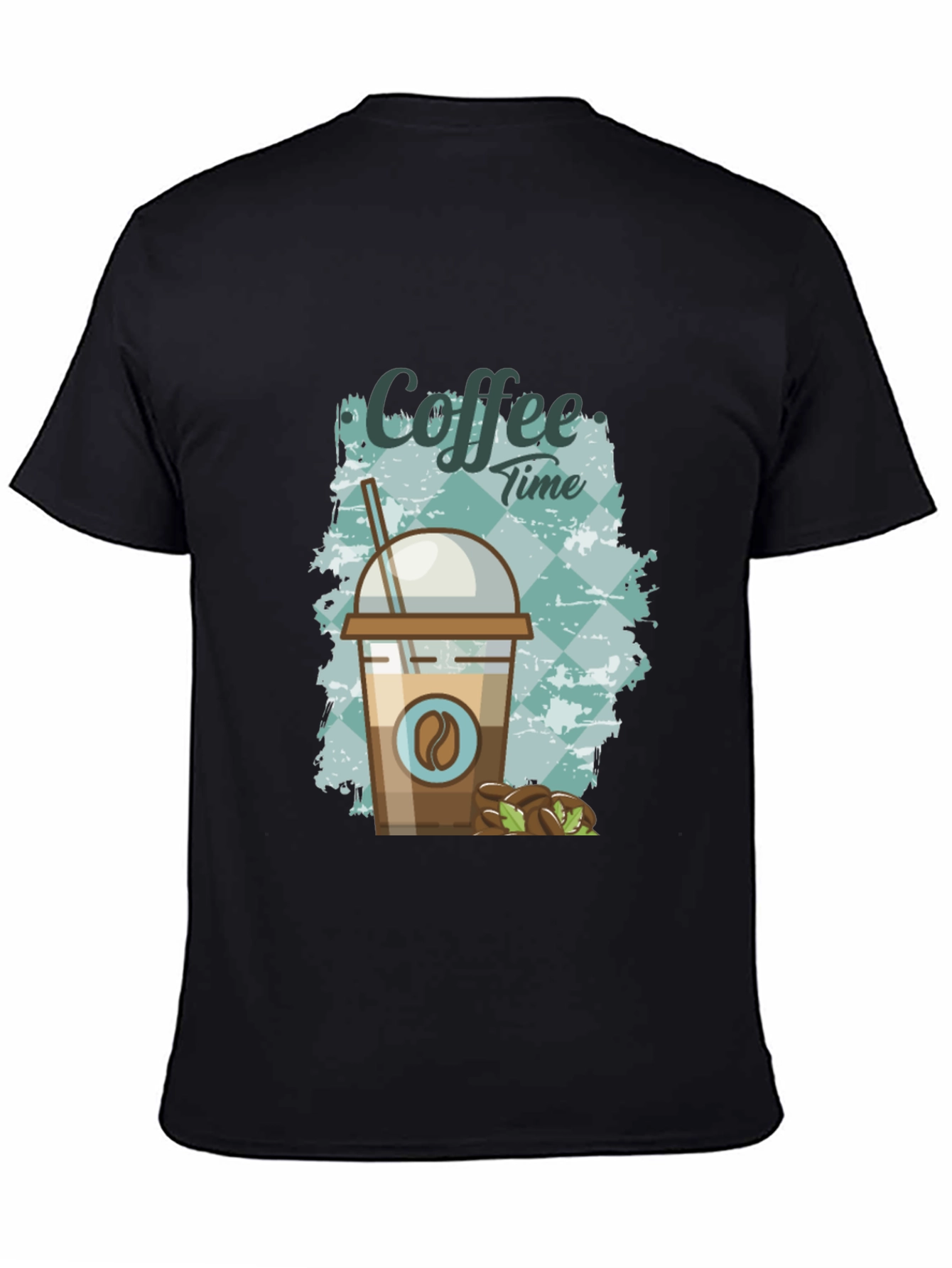 Coffee Time Graphic Tee - Unisex Black T-Shirt