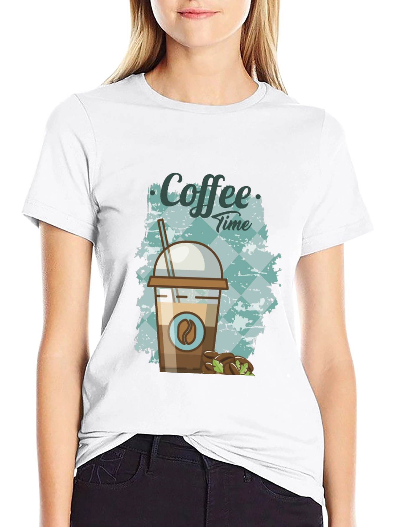 Coffee Time Graphic Tee - Unisex Black T-Shirt