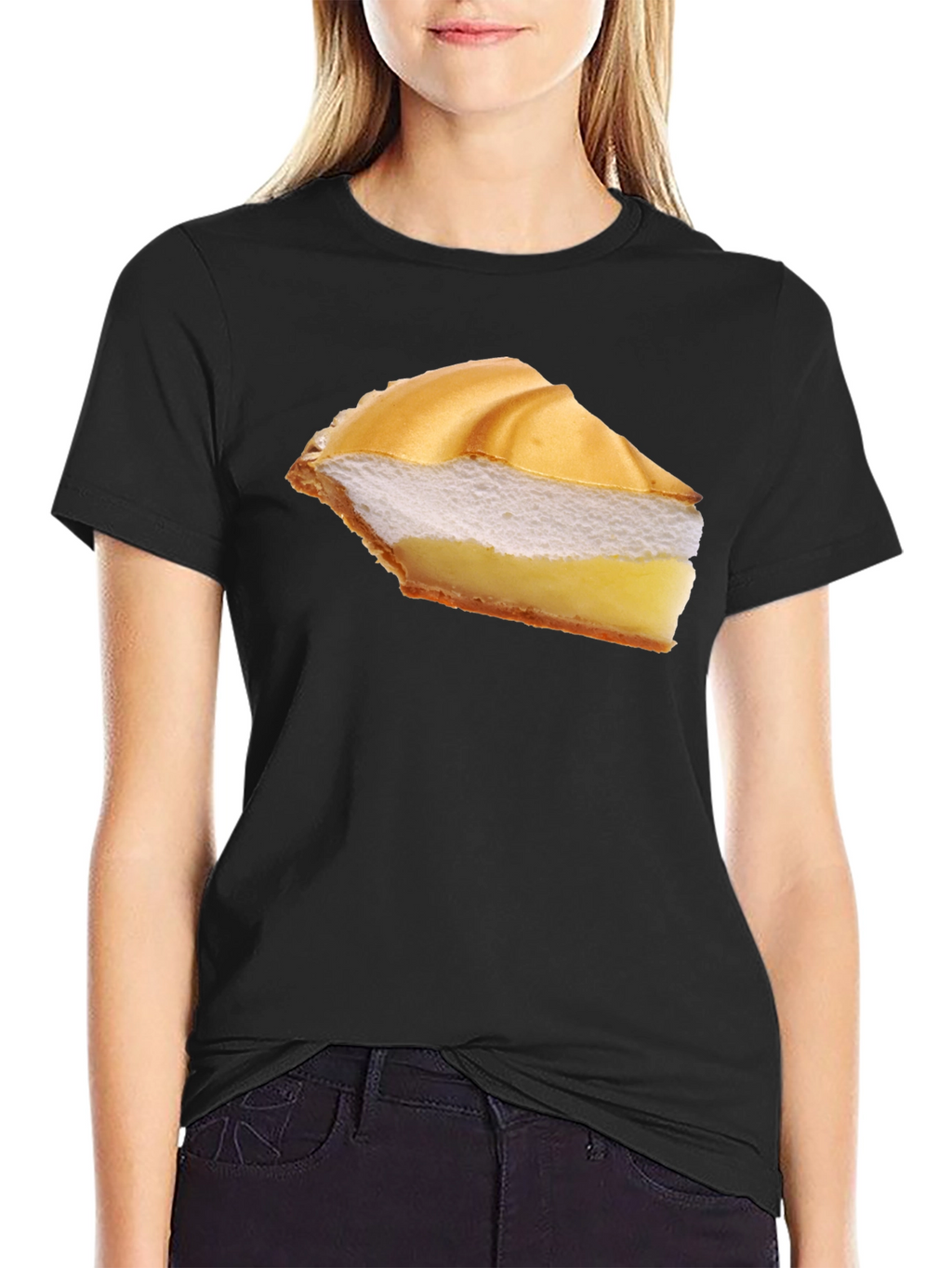 Lemon Meringue Pie T-Shirt - Foodie Fashion