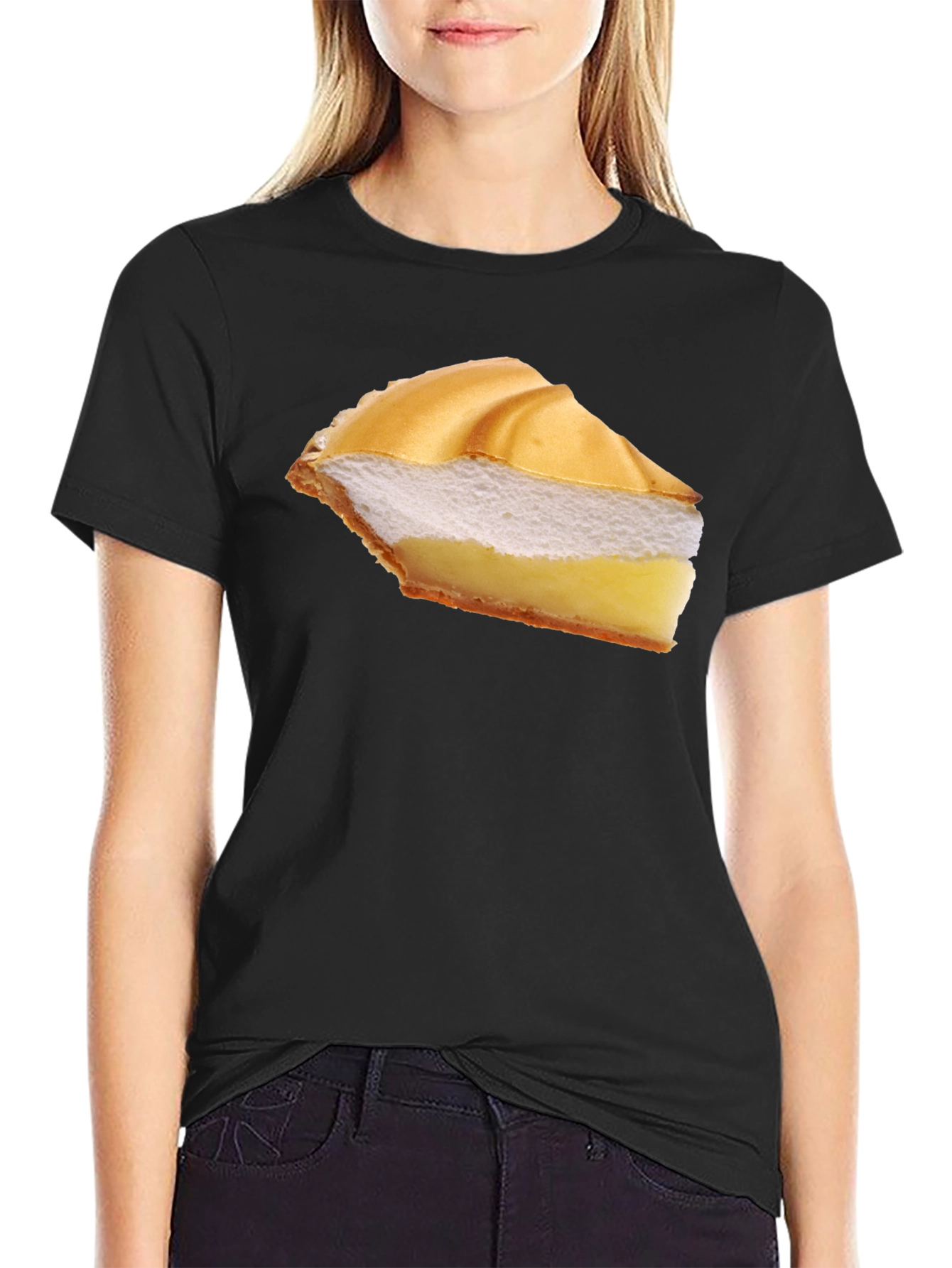 Lemon Meringue Pie T-Shirt - Foodie Fashion