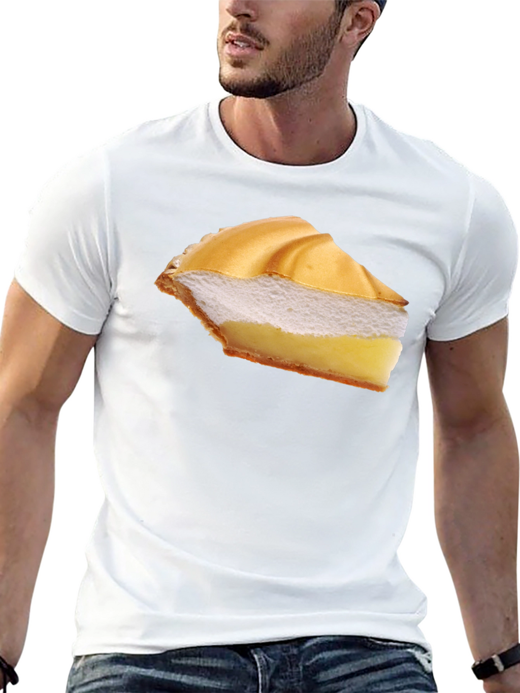 Lemon Meringue Pie T-Shirt - Foodie Fashion