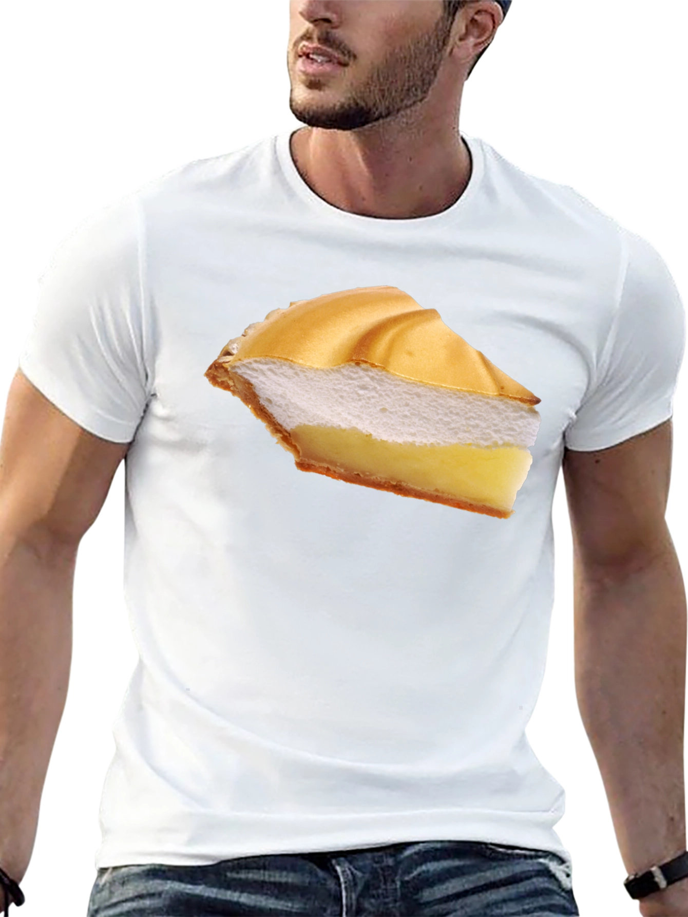 Lemon Meringue Pie T-Shirt - Foodie Fashion