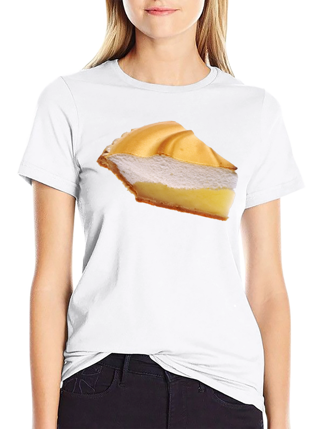 Lemon Meringue Pie T-Shirt - Foodie Fashion