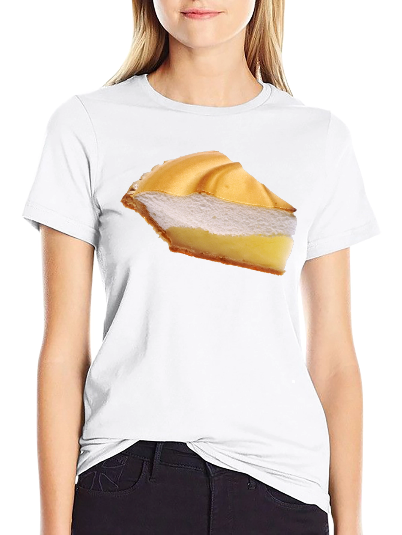Lemon Meringue Pie T-Shirt - Foodie Fashion