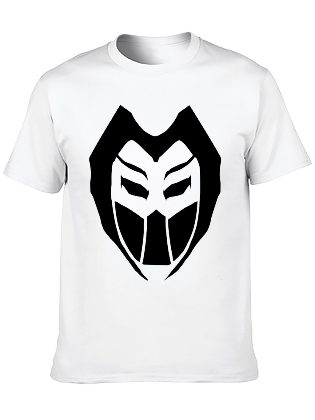 Mystic Mask Graphic Tee - Black Cotton Comfort