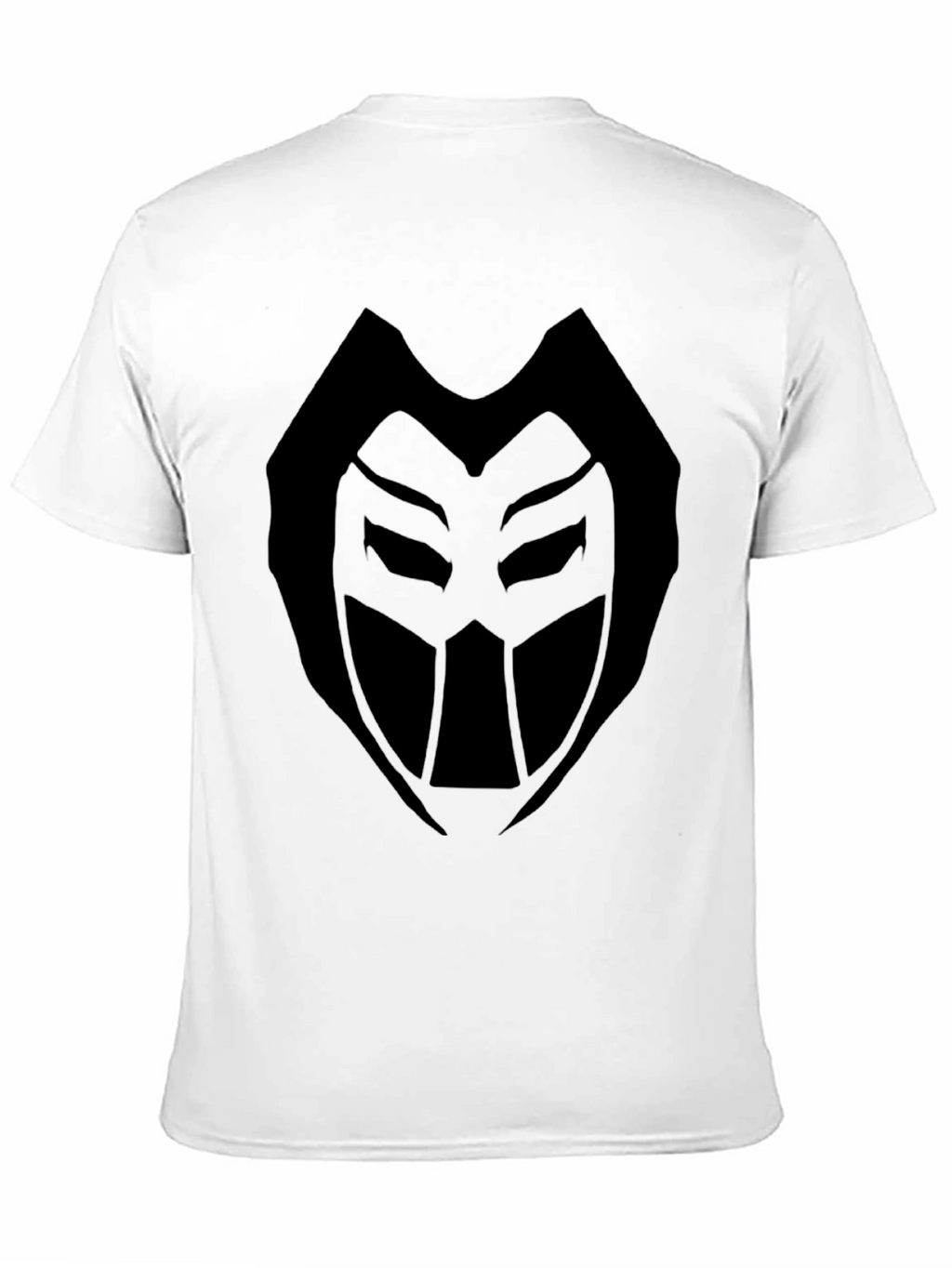 Mystic Mask Graphic Tee - Black Cotton Comfort