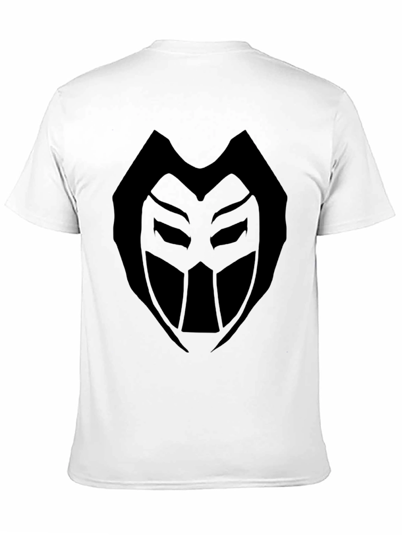 Mystic Mask Graphic Tee - Black Cotton Comfort