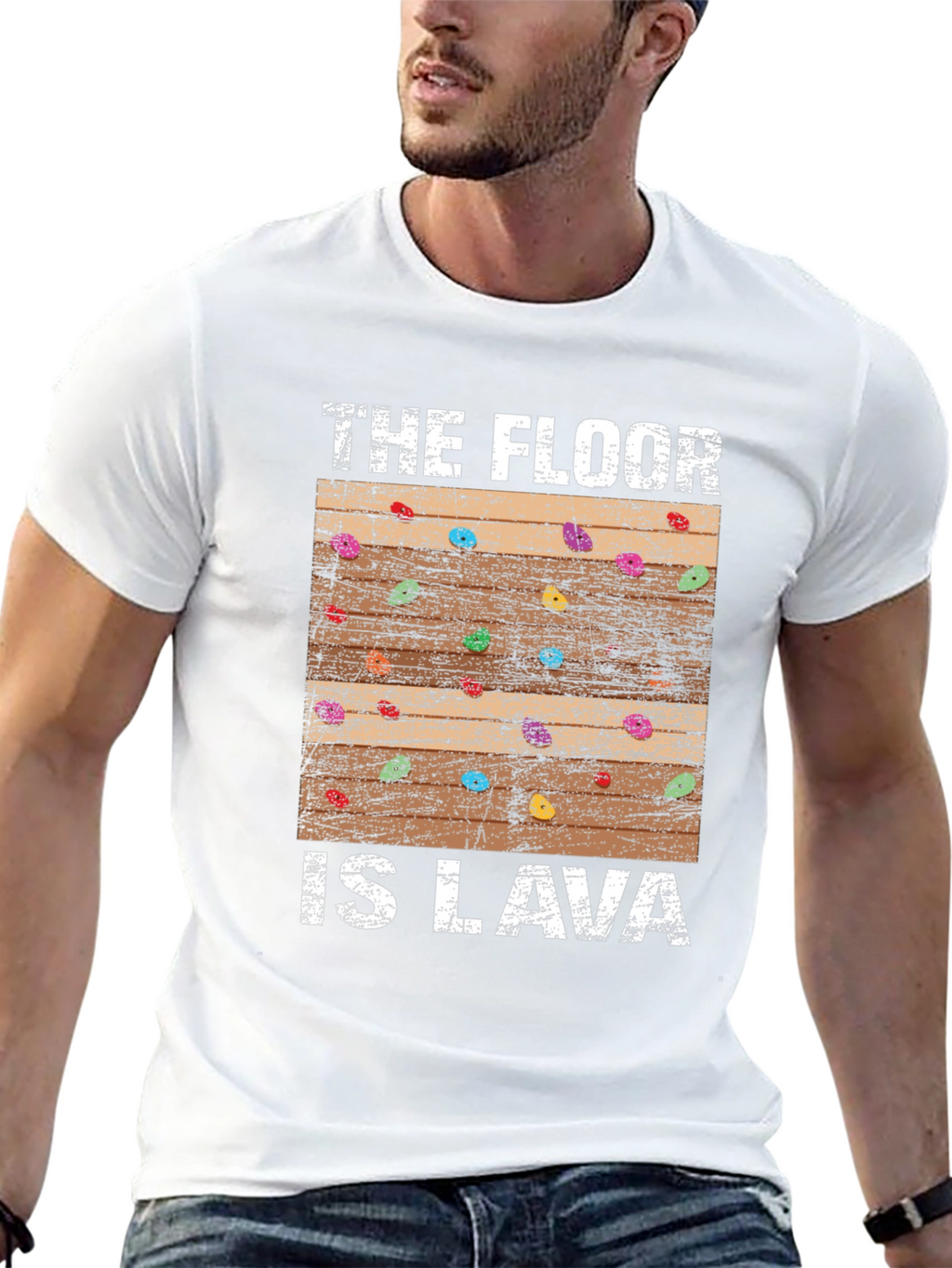The Floor is Lava Graphic Tee