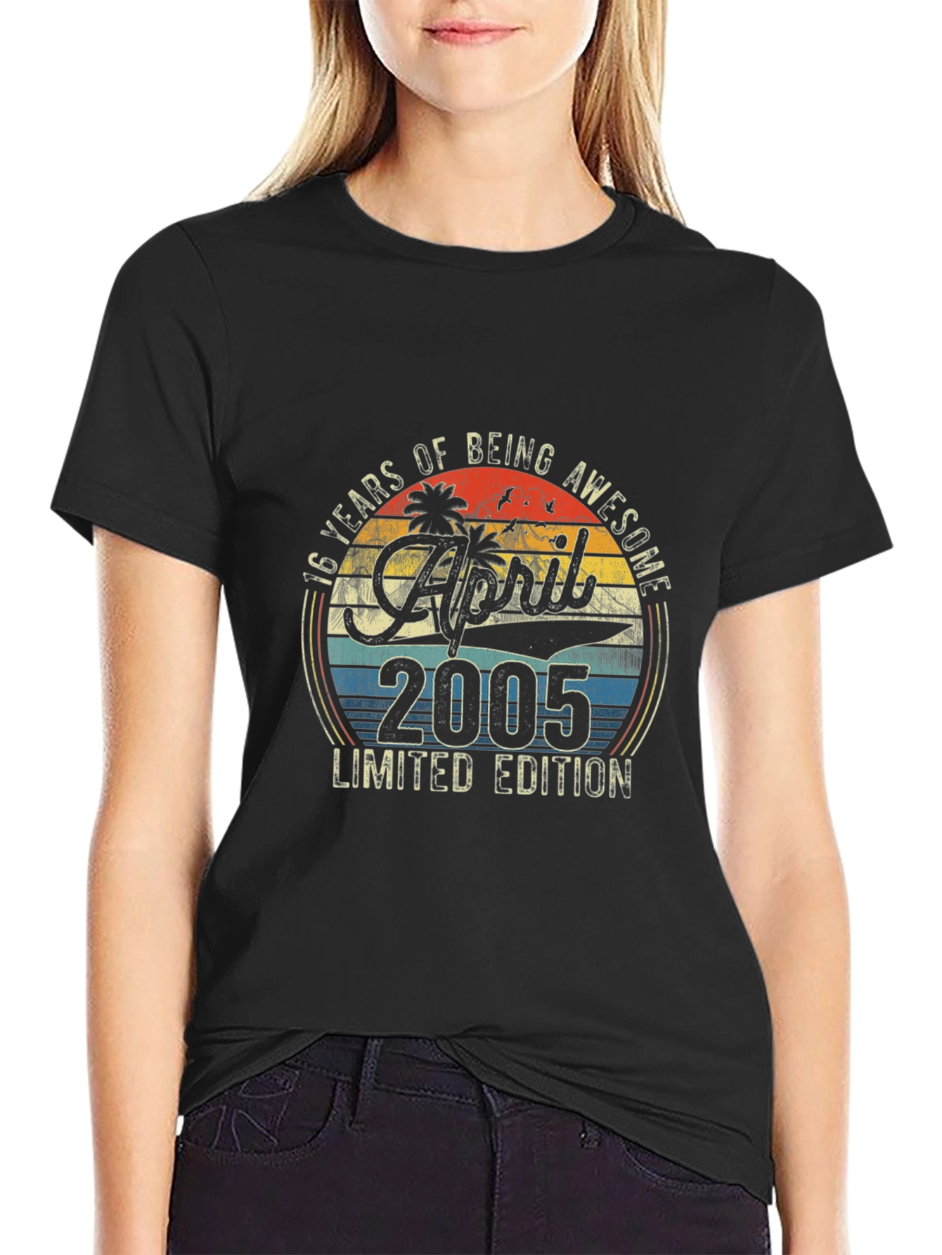 Vintage April 2005 Limited Edition Birthday T-Shirt
