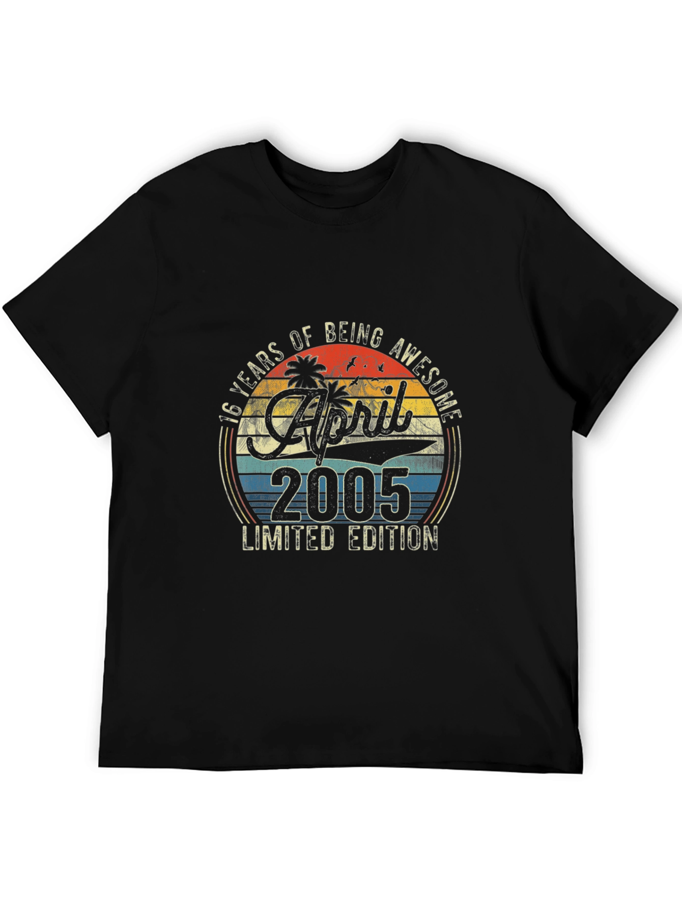 Vintage April 2005 Limited Edition Birthday T-Shirt