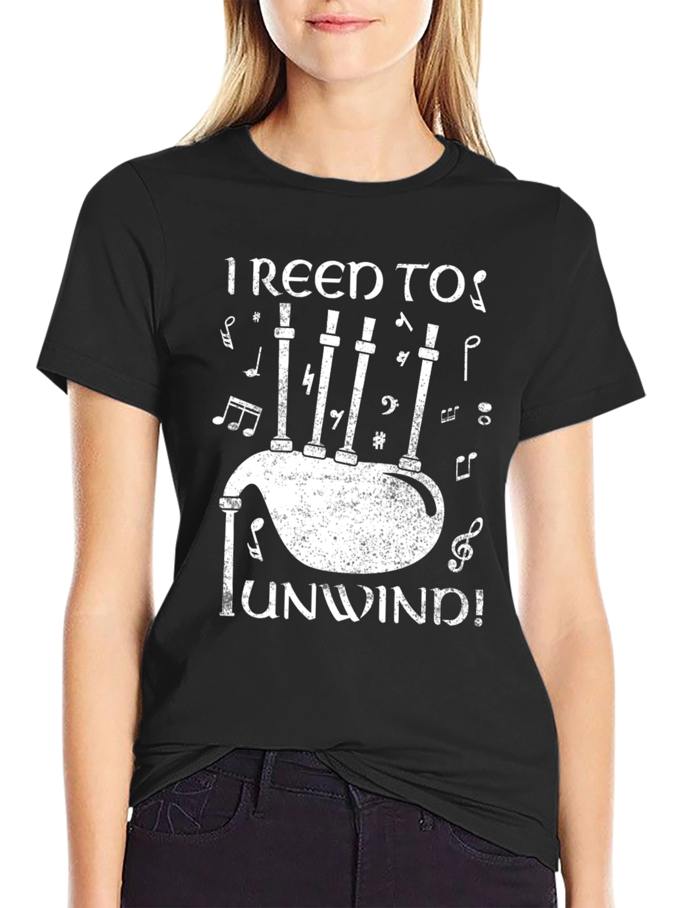 I Reed to Unwind Bagpipe T-Shirt