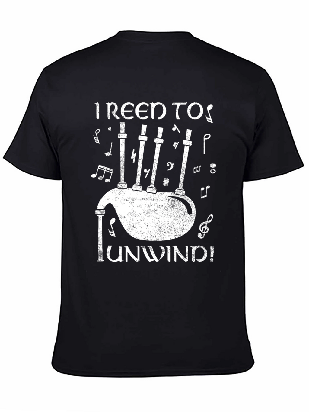 I Reed to Unwind Bagpipe T-Shirt