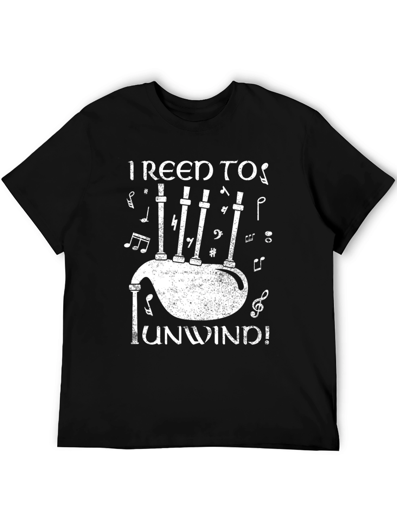 I Reed to Unwind Bagpipe T-Shirt