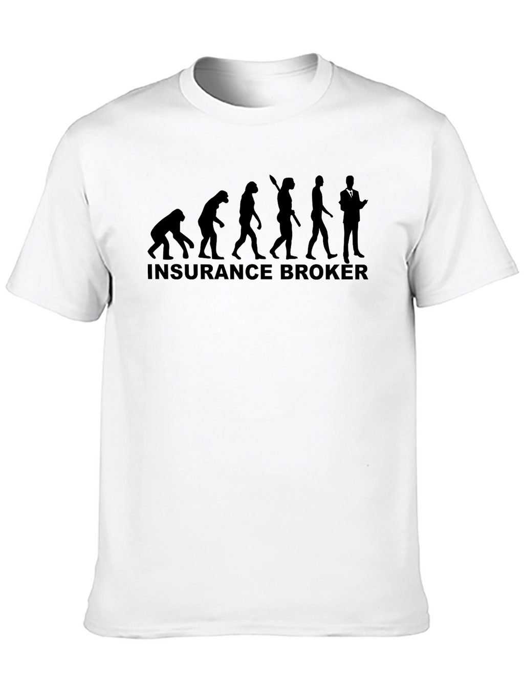 Evolution of Insurance Broker T-Shirt