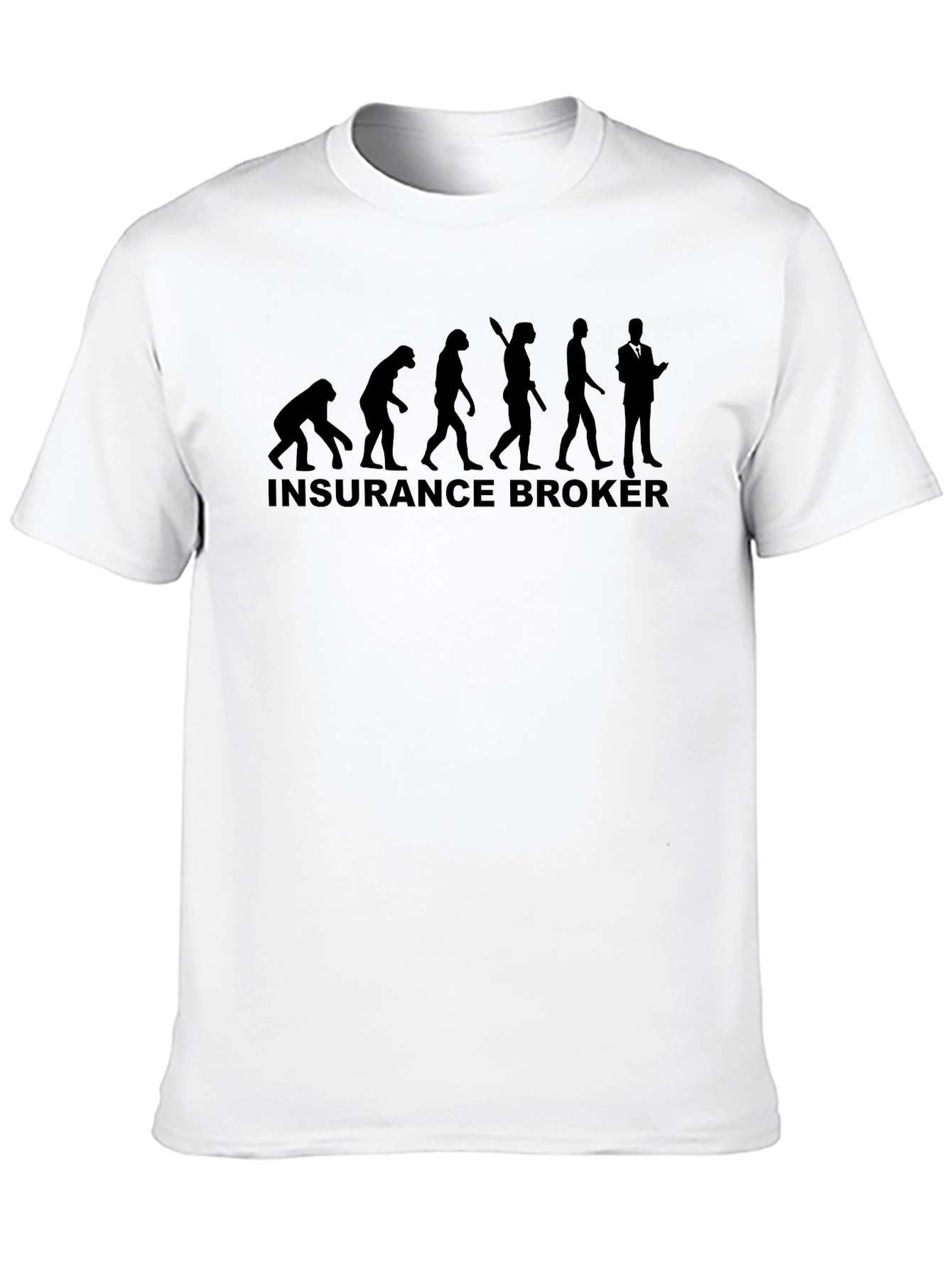 Evolution of Insurance Broker T-Shirt