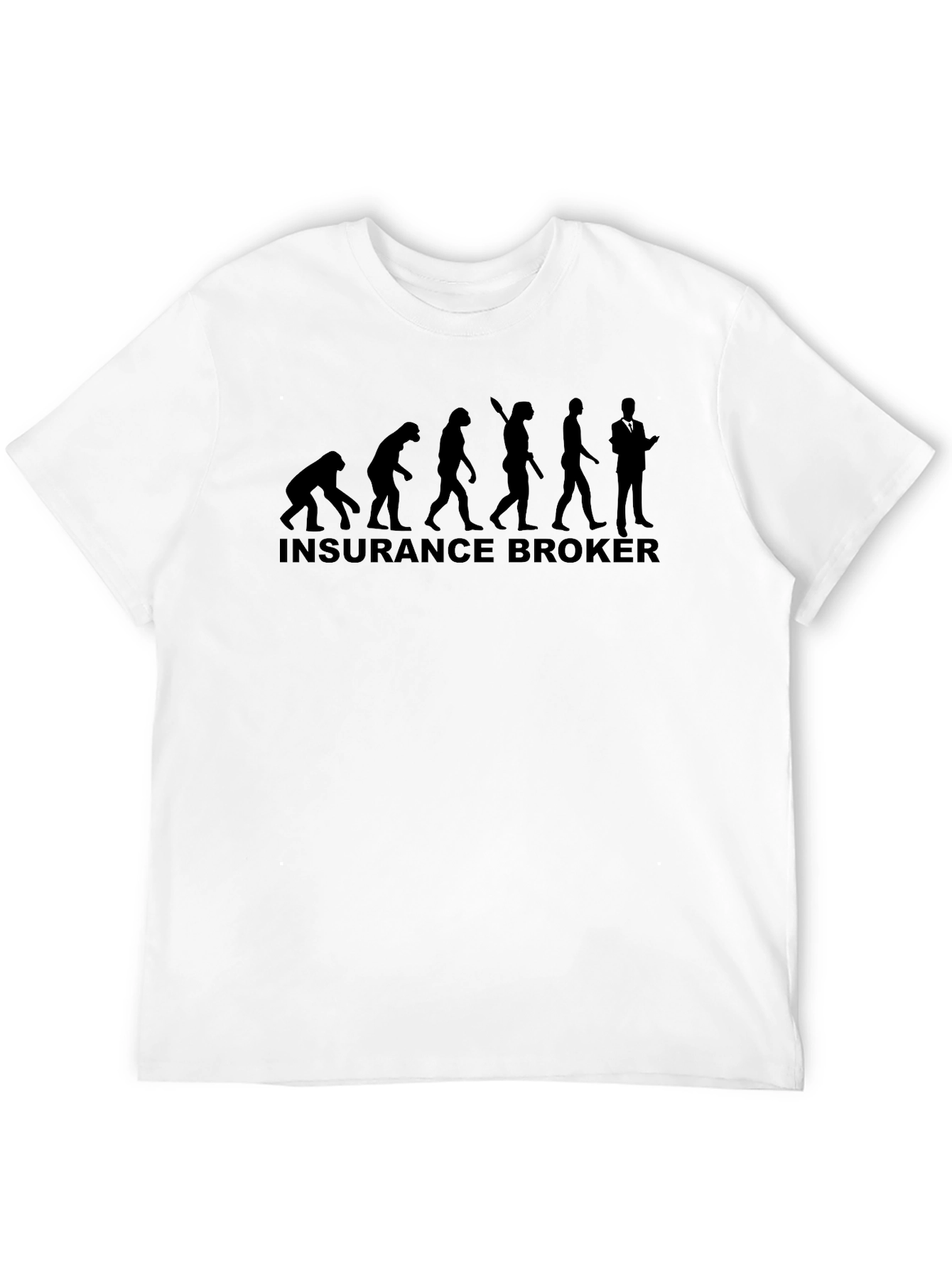 Evolution of Insurance Broker T-Shirt