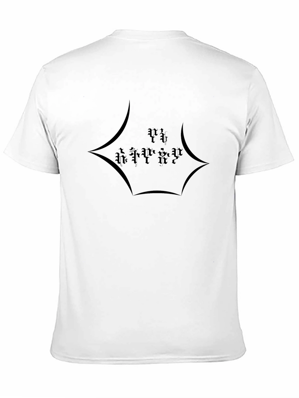 Gothic Be Happy Black T-Shirt