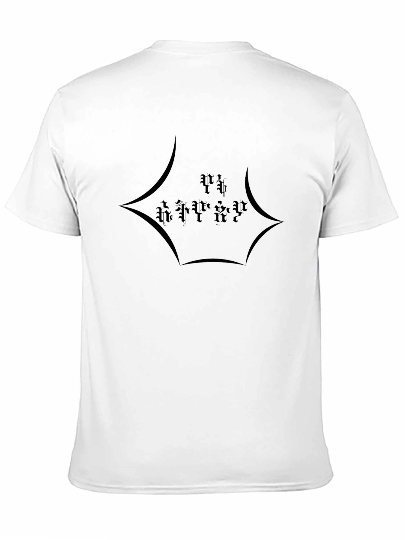 Gothic Be Happy Black T-Shirt