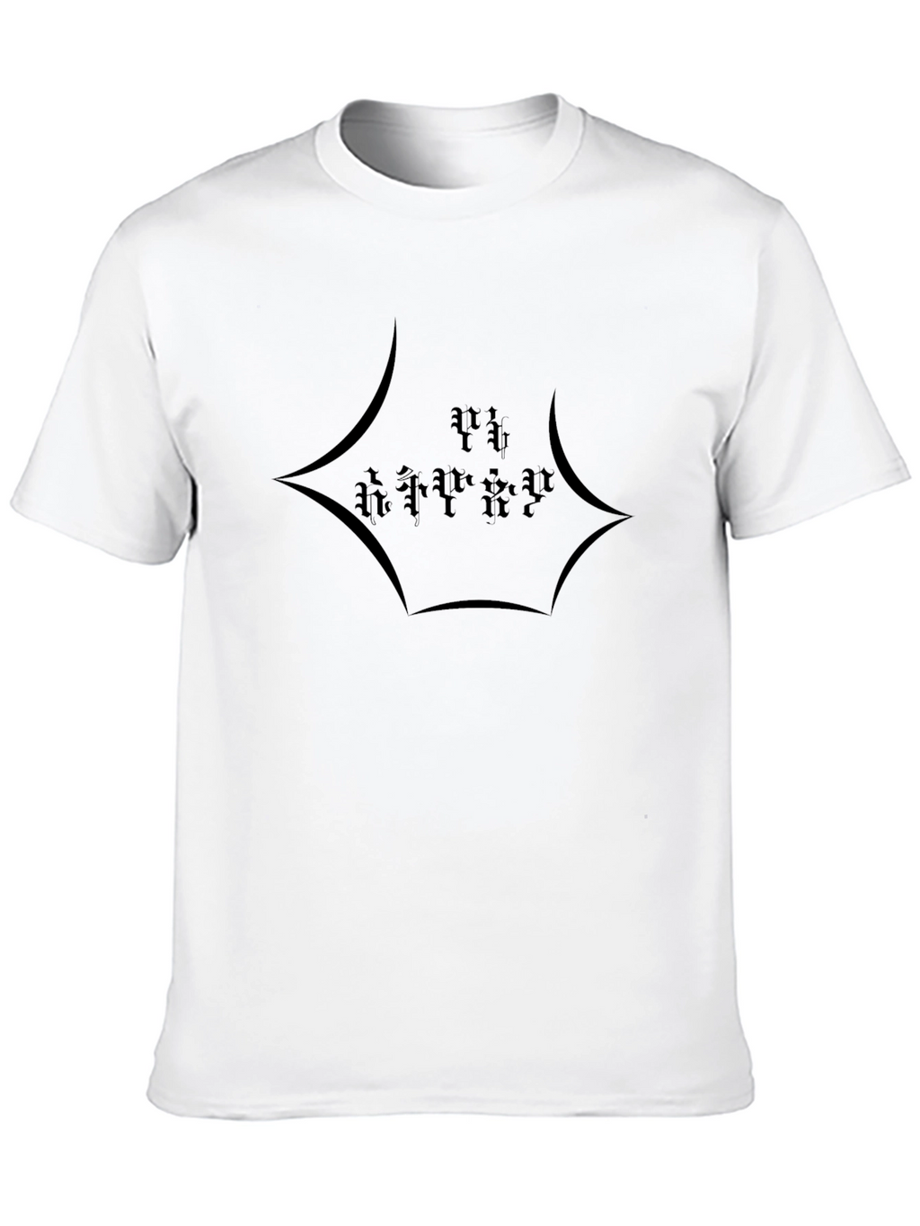 Gothic Be Happy Black T-Shirt