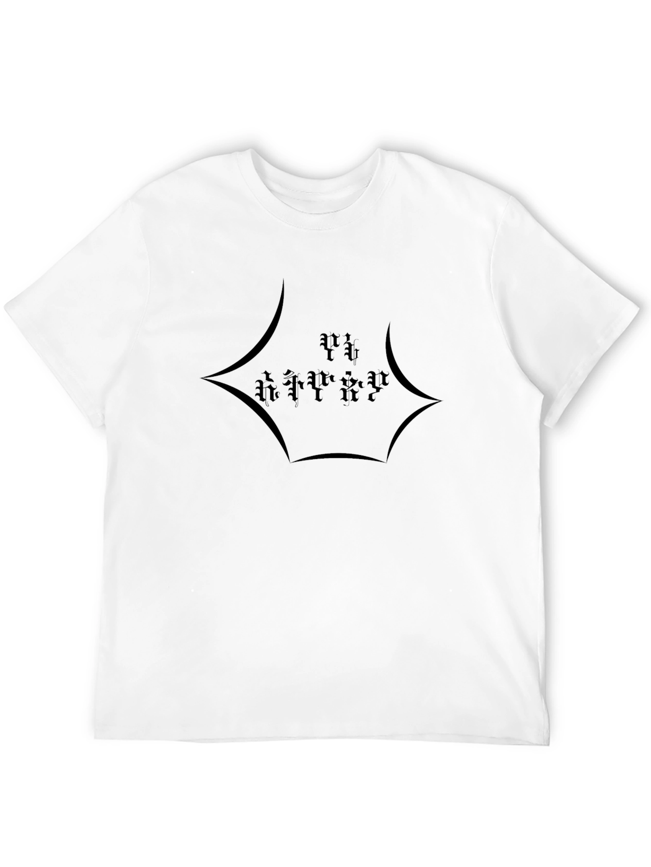 Gothic Be Happy Black T-Shirt