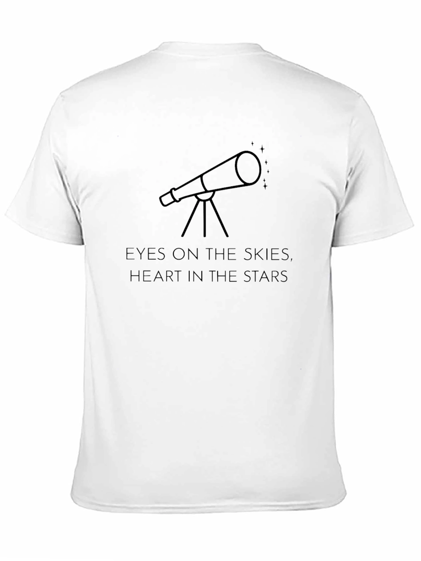 Eyes on the Skies Telescope Graphic Tee