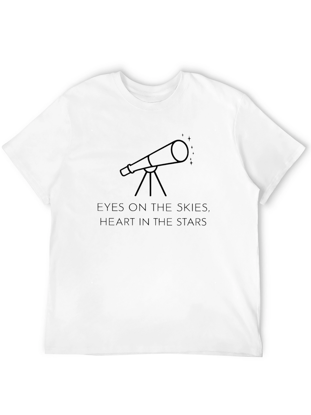 Eyes on the Skies Telescope Graphic Tee