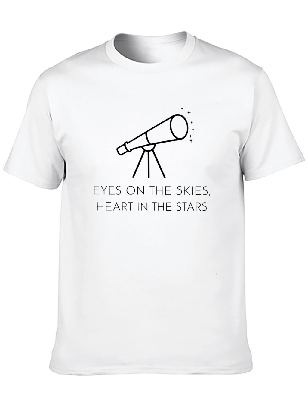 Eyes on the Skies Telescope Graphic Tee