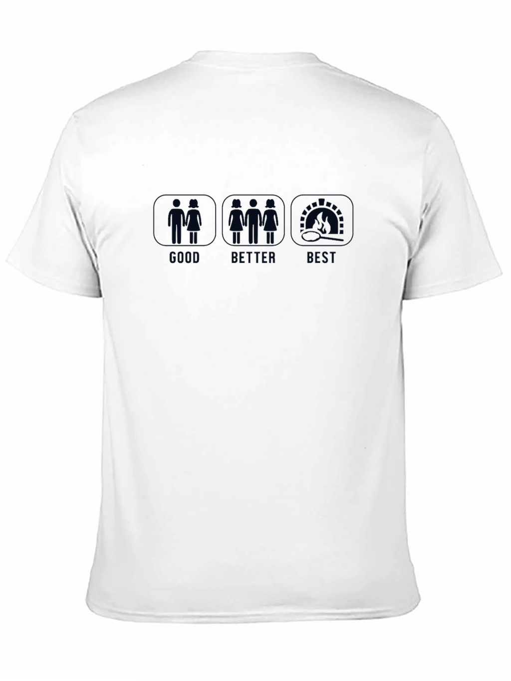 Funny Pizza Lover T-Shirt - Good Better Best Tee