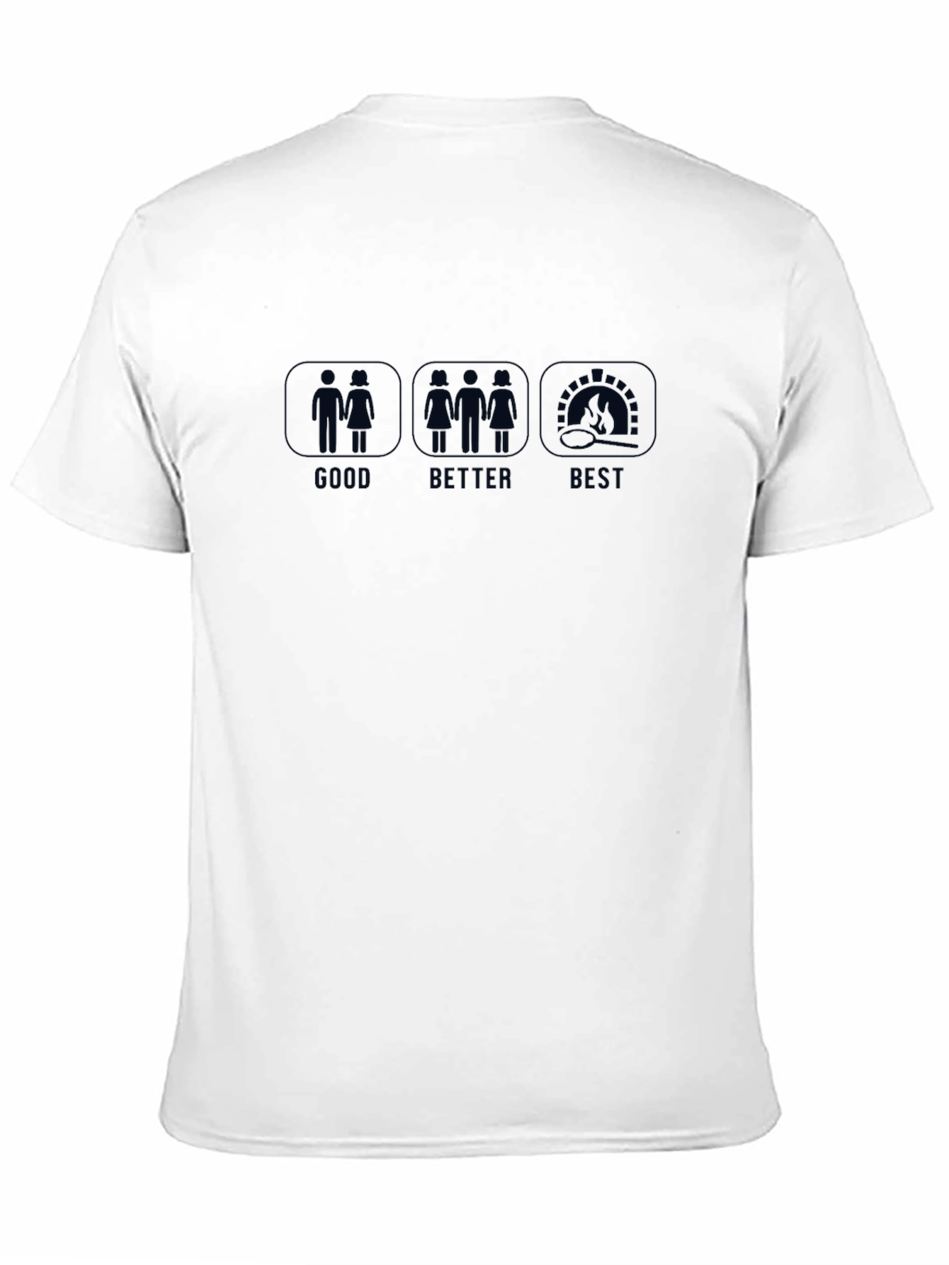 Funny Pizza Lover T-Shirt - Good Better Best Tee