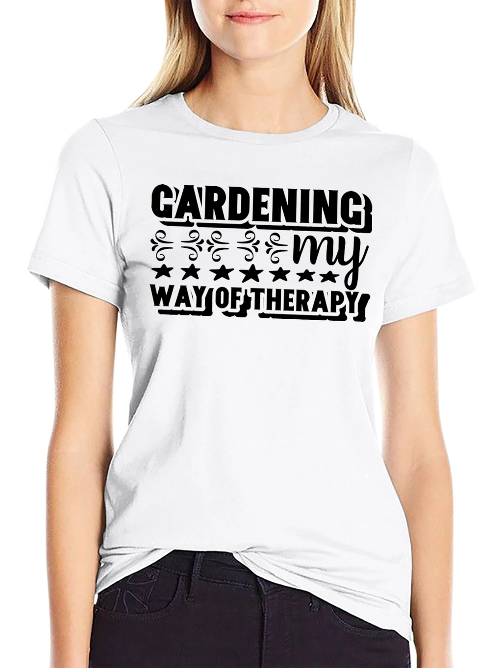 Gardening Therapy T-Shirt Hobbyists Apparel