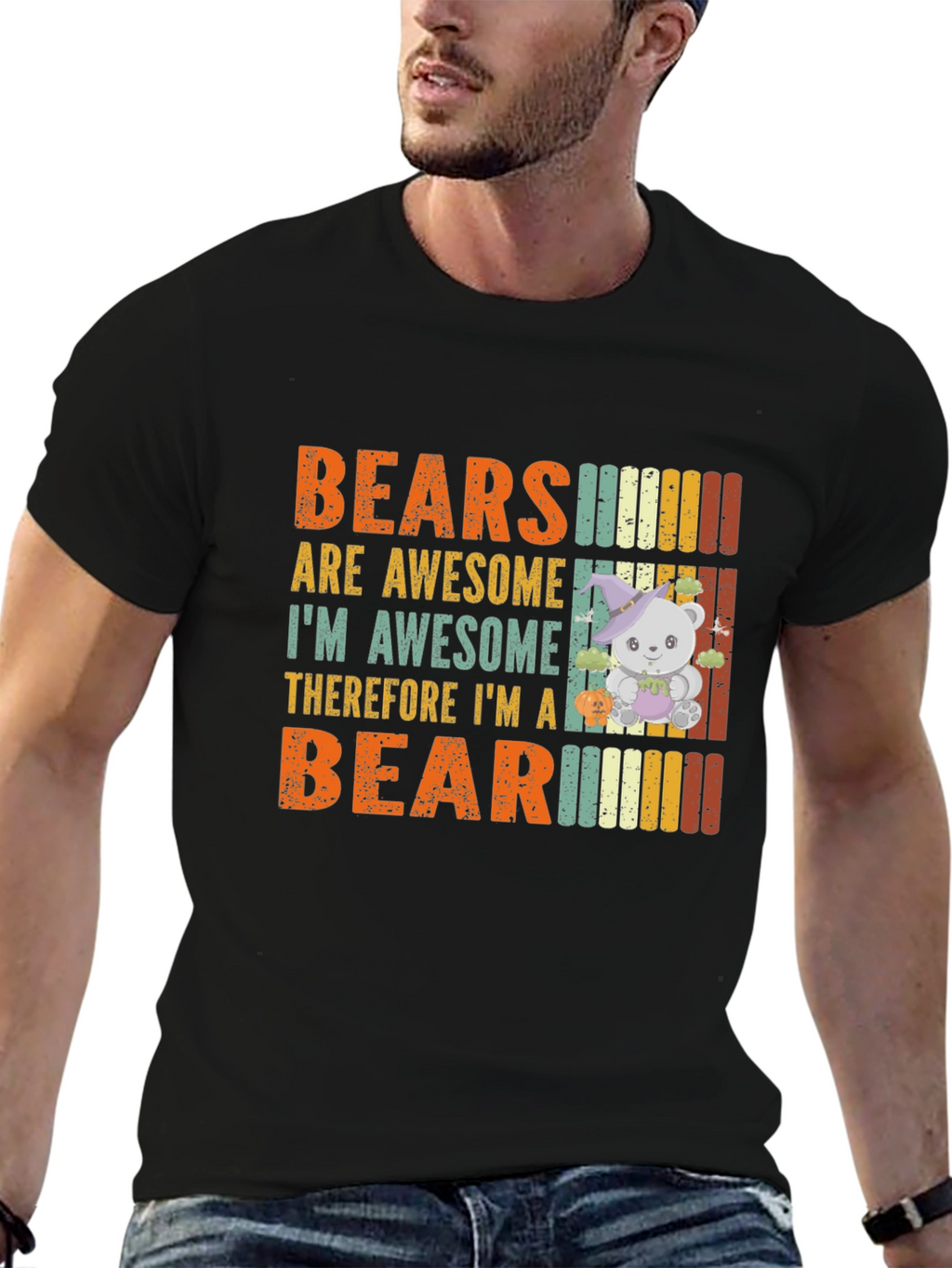 Bears Are Awesome Graphic Tee