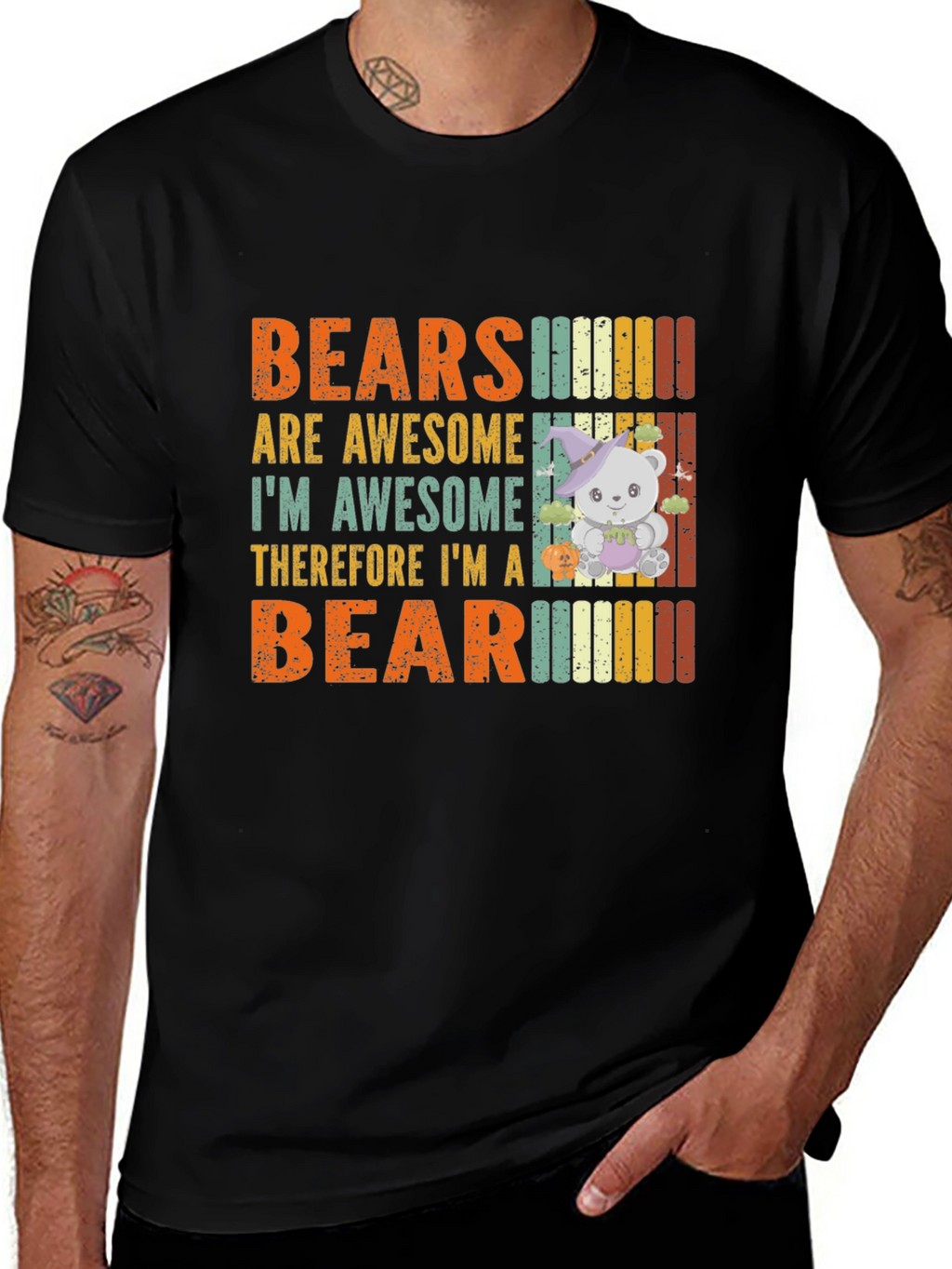 Bears Are Awesome Graphic Tee