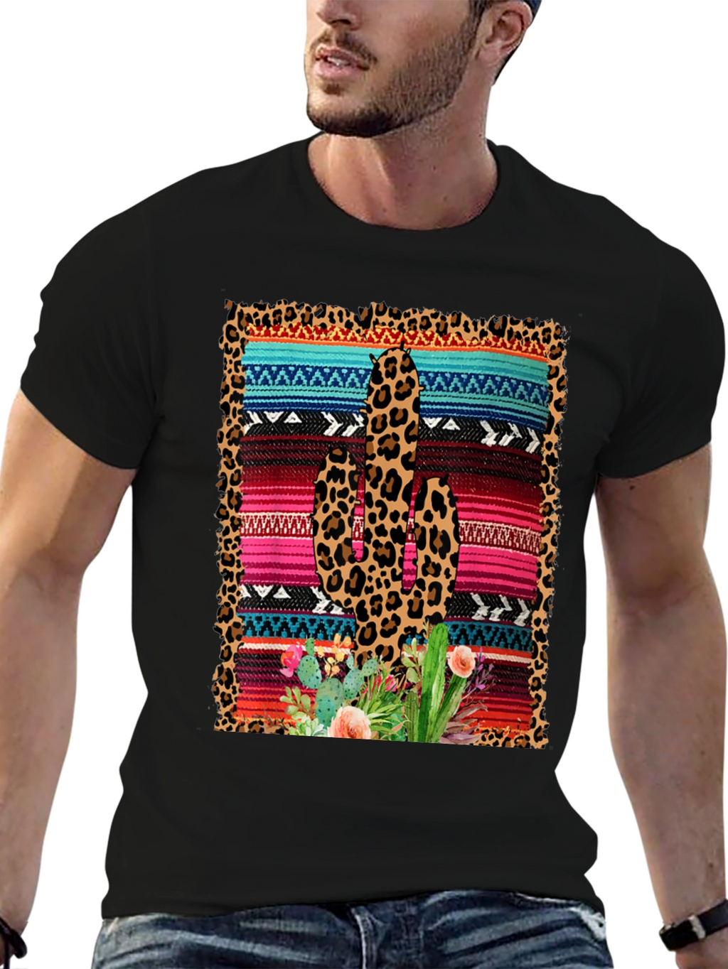 Western Cactus Graphic Tee