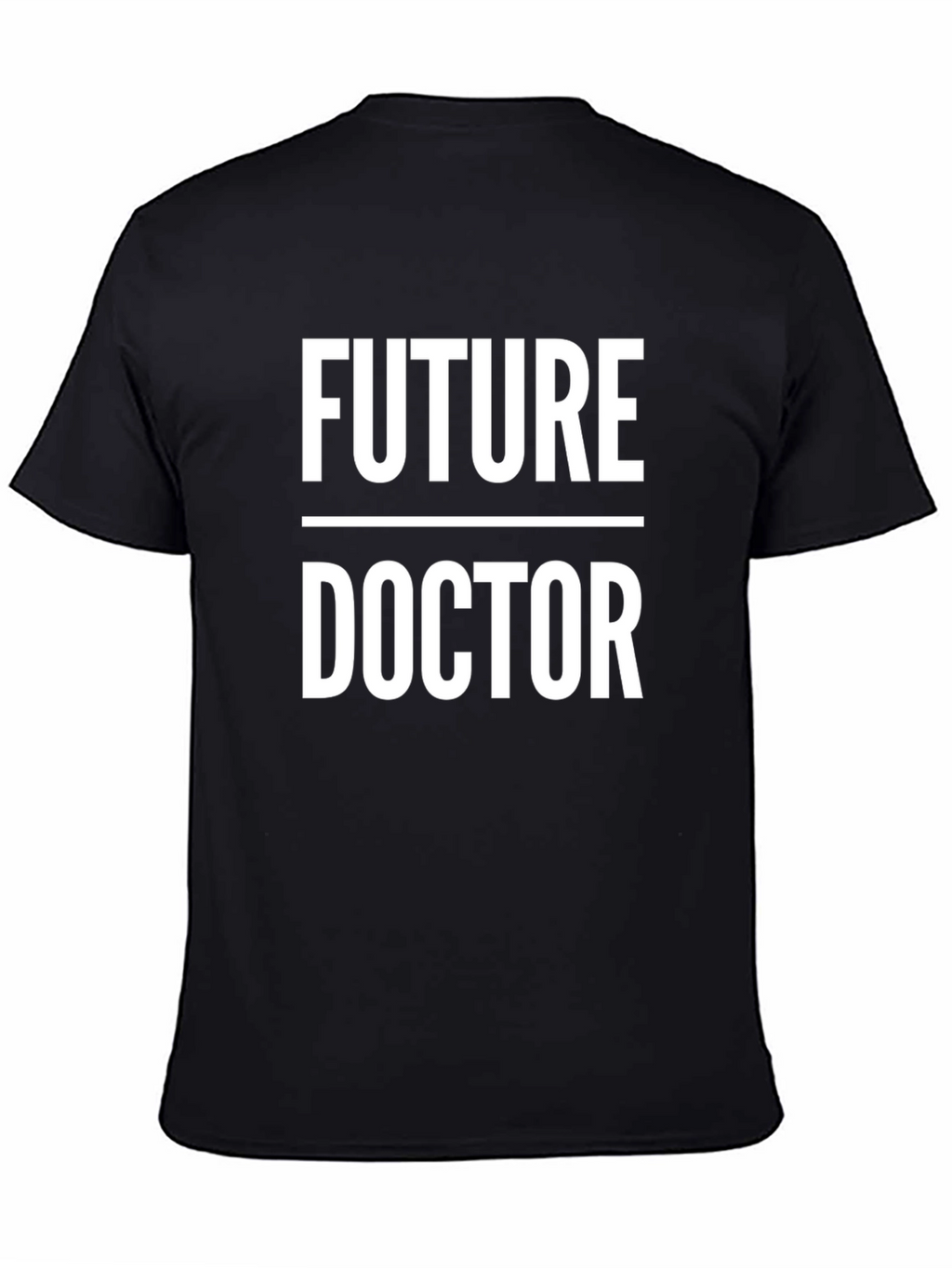 Future Doctor Black T-Shirt Medical Student Gift