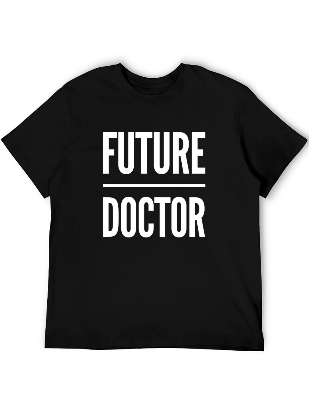 Future Doctor Black T-Shirt Medical Student Gift