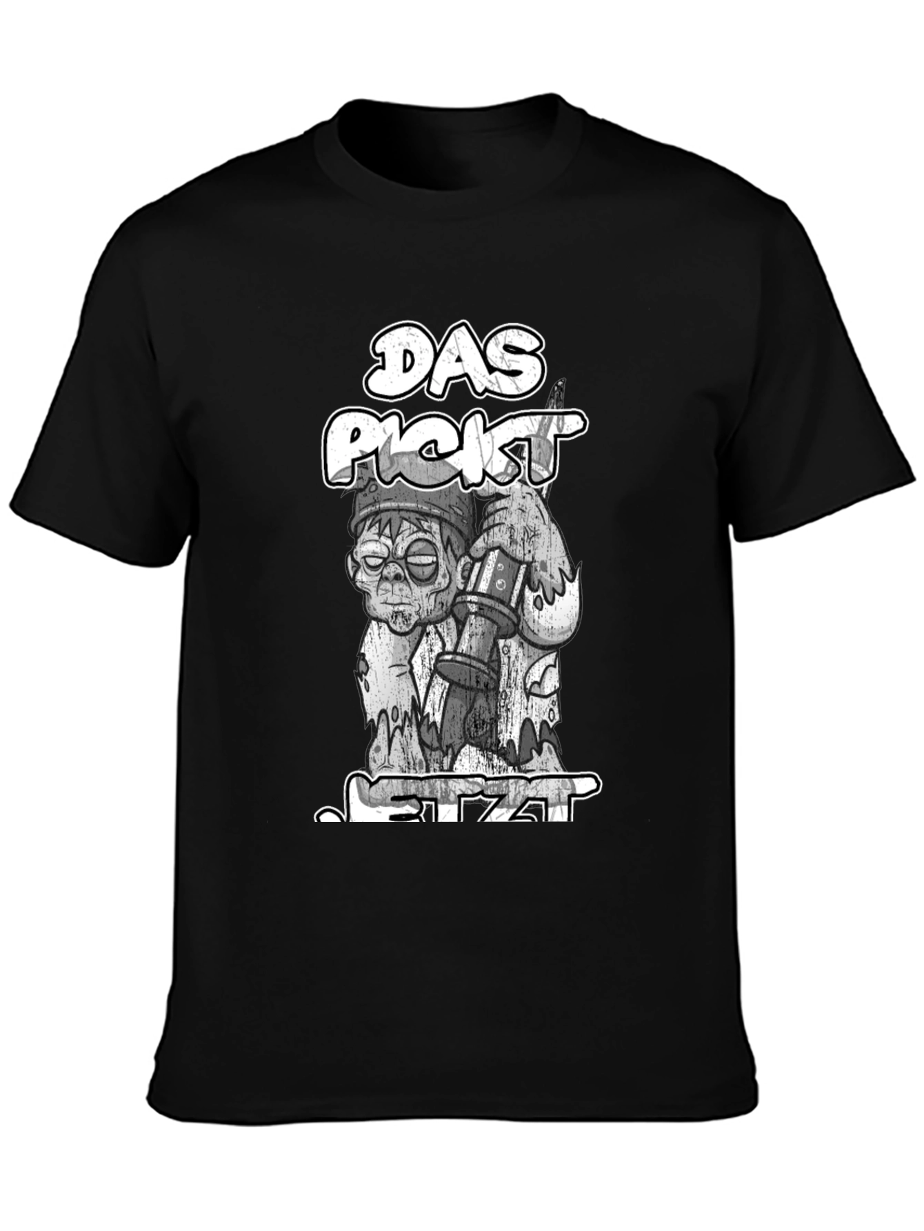 Das Pickt Jetzt Zombie Graphic T-Shirt