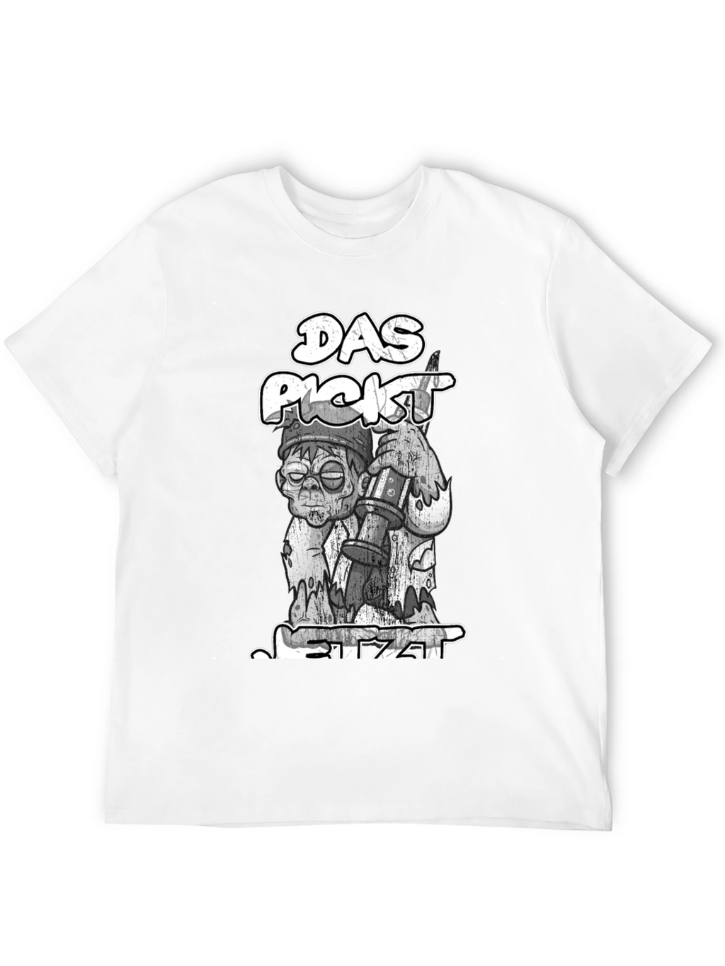 Das Pickt Jetzt Zombie Graphic T-Shirt