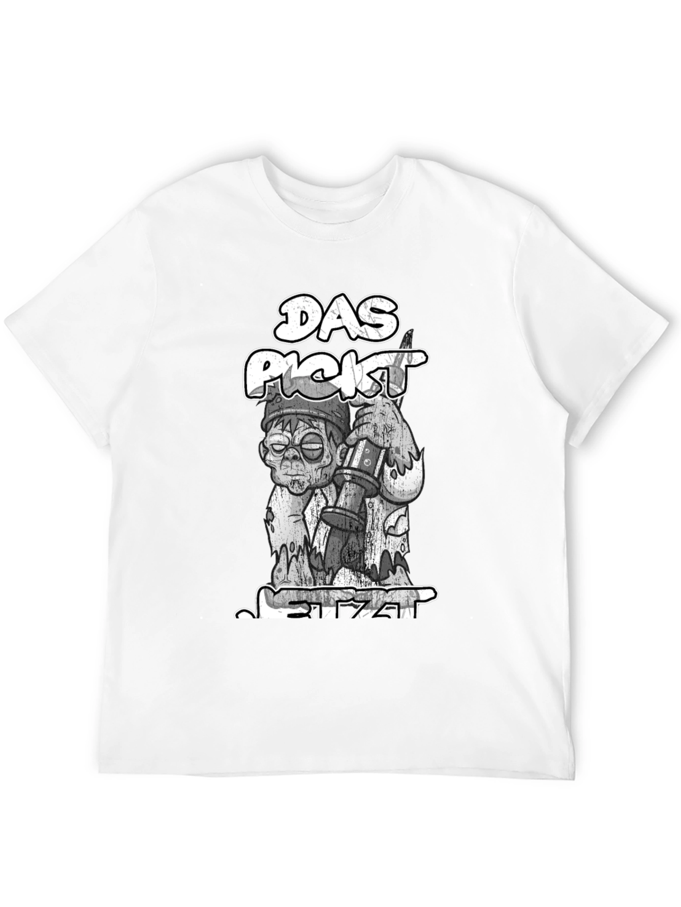 Das Pickt Jetzt Zombie Graphic T-Shirt