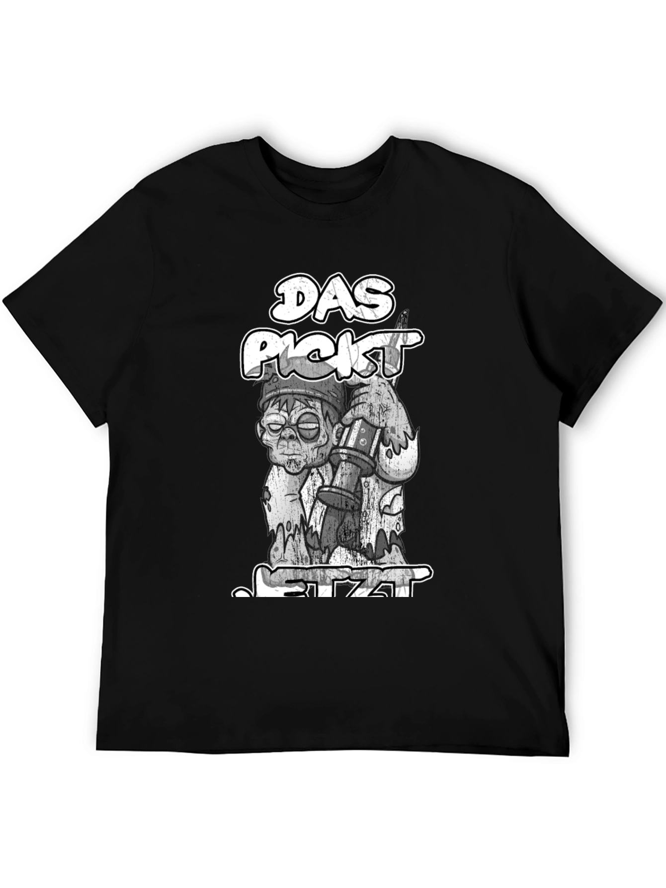Das Pickt Jetzt Zombie Graphic T-Shirt