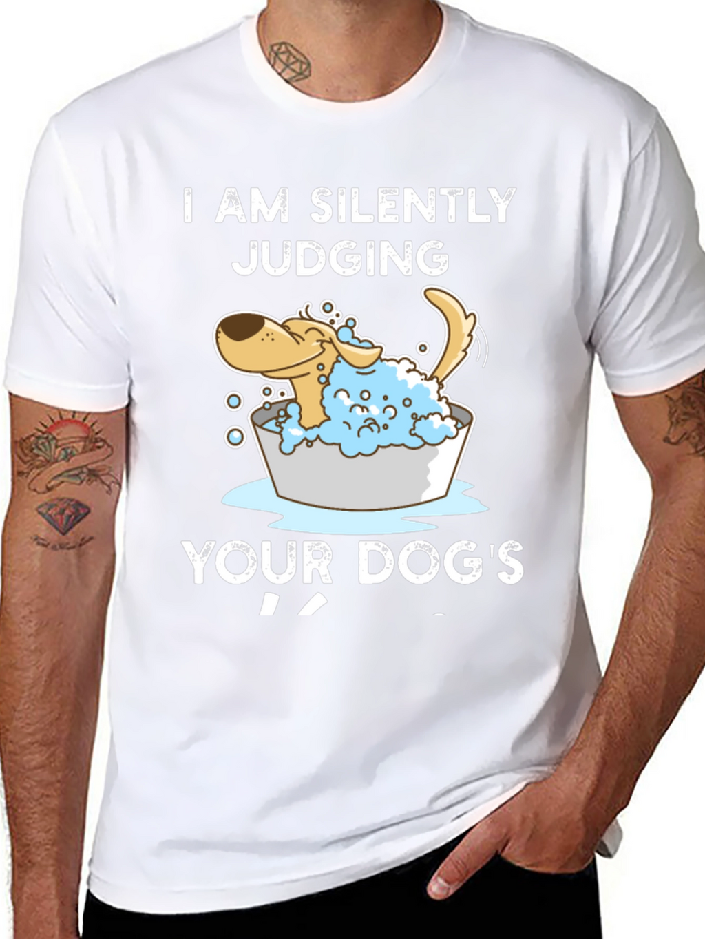 Dog Judging T-Shirt - Silent Judgement Tee