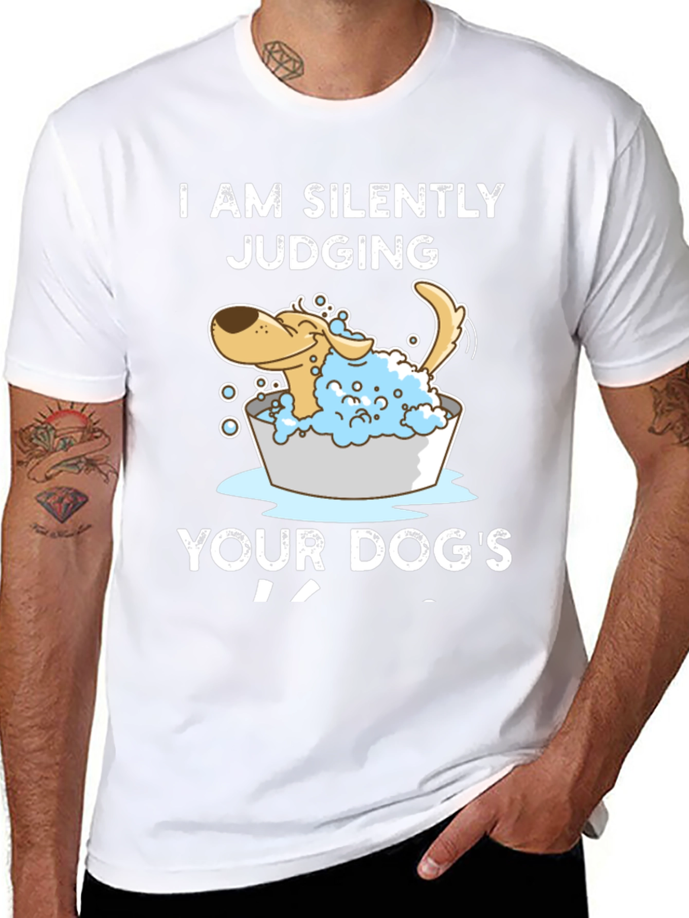 Dog Judging T-Shirt - Silent Judgement Tee