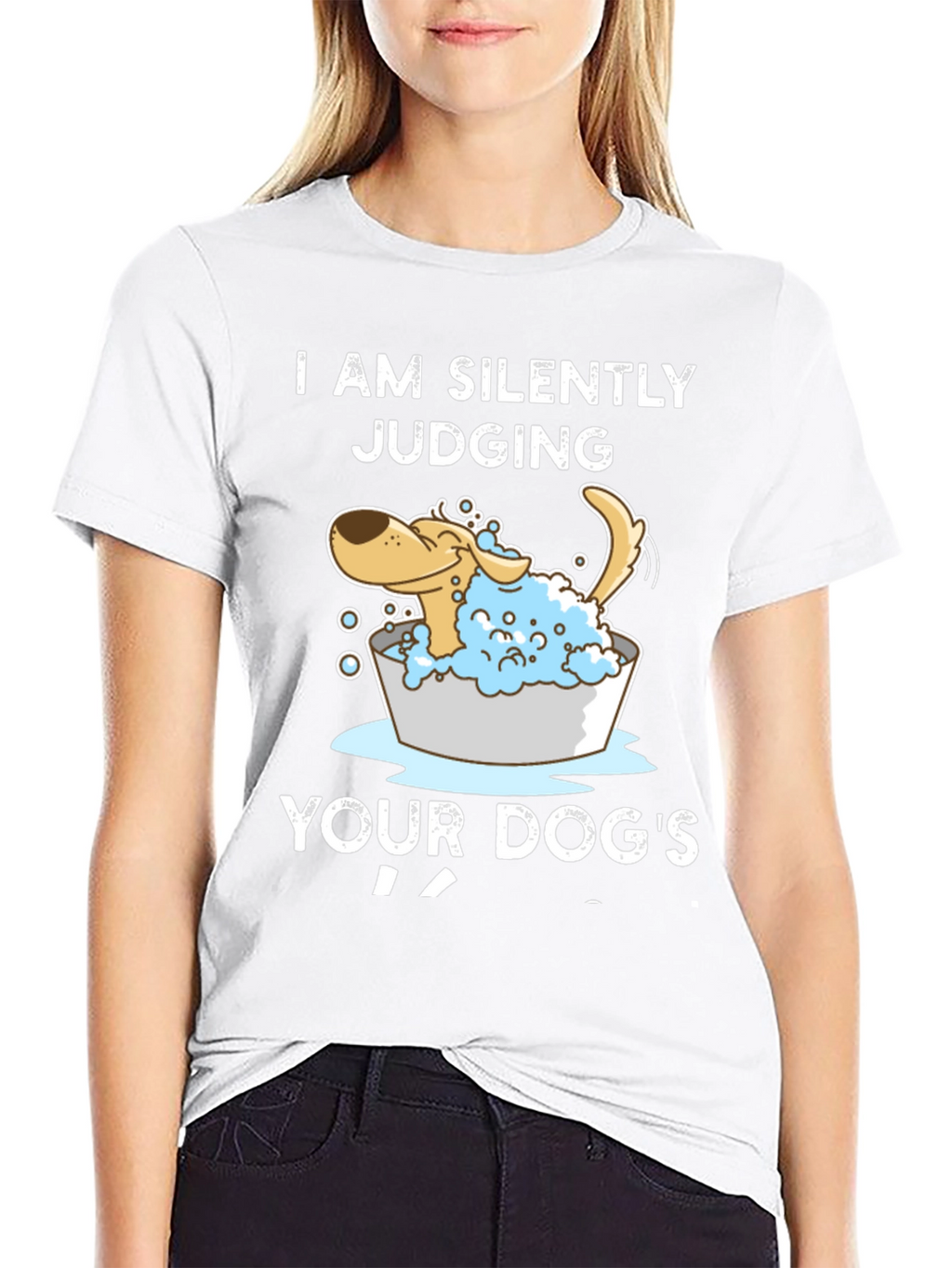 Dog Judging T-Shirt - Silent Judgement Tee