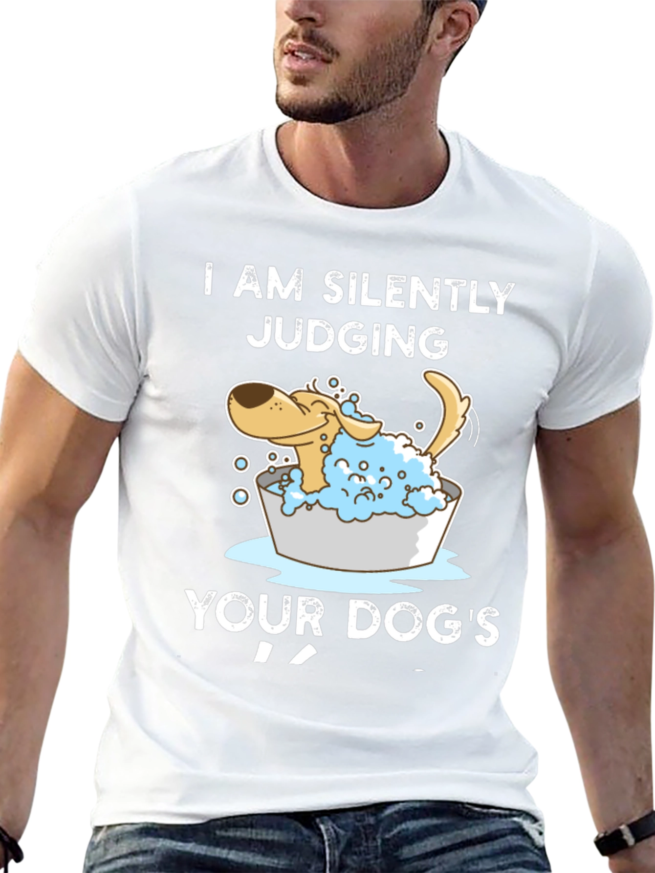 Dog Judging T-Shirt - Silent Judgement Tee