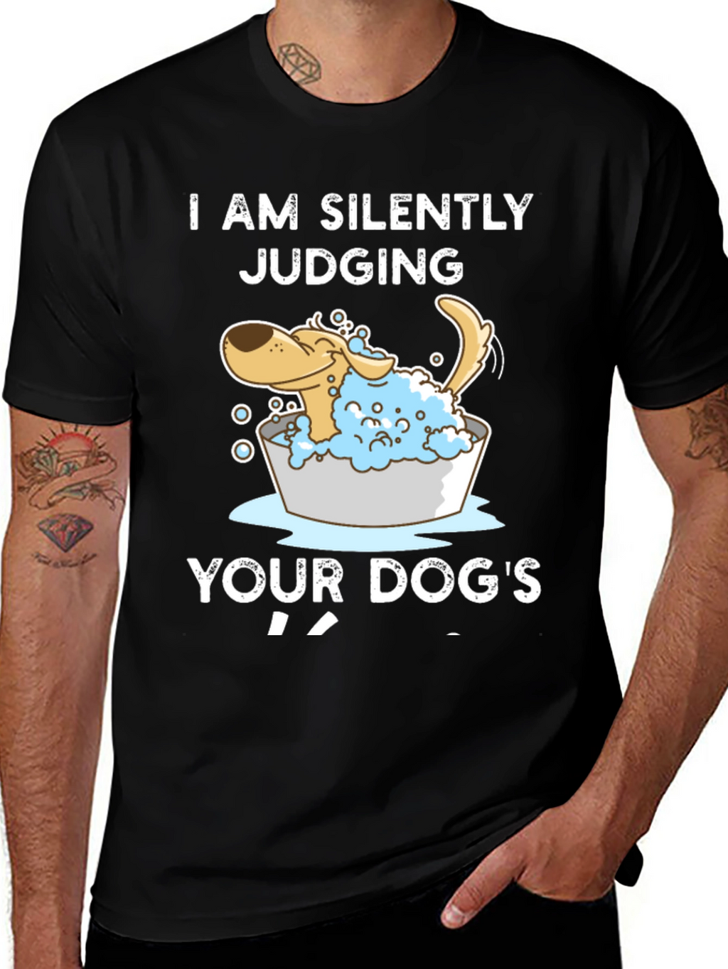 Dog Judging T-Shirt - Silent Judgement Tee