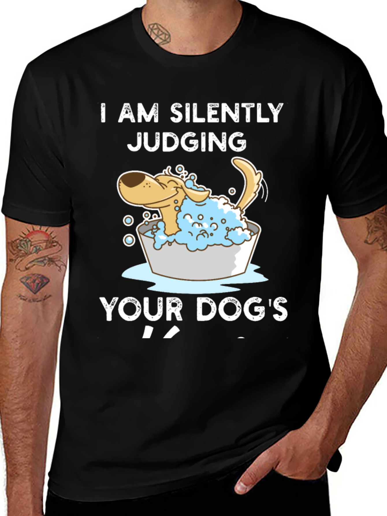 Dog Judging T-Shirt - Silent Judgement Tee