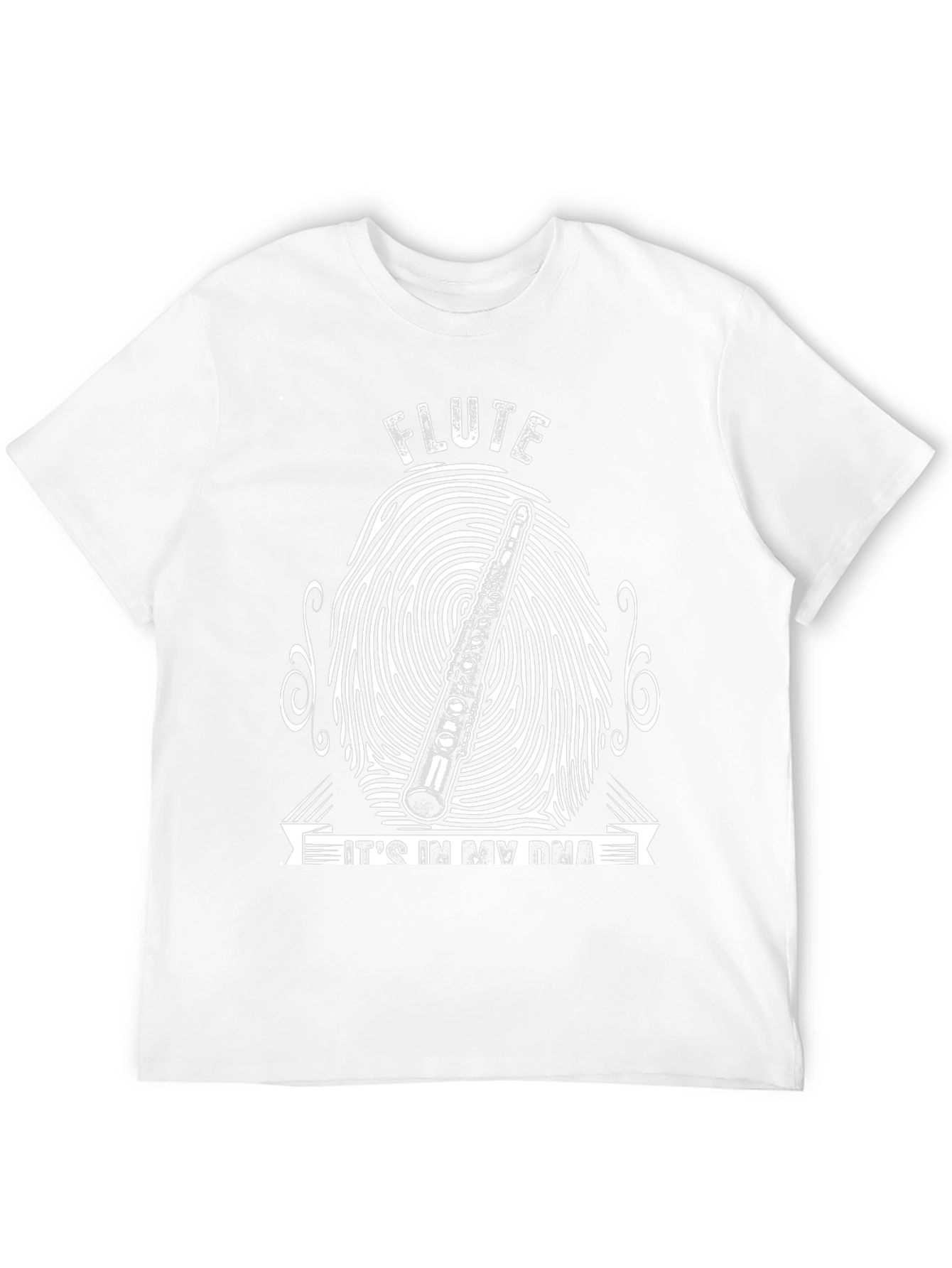 Flute DNA Graphic T-Shirt - Musicians Tee