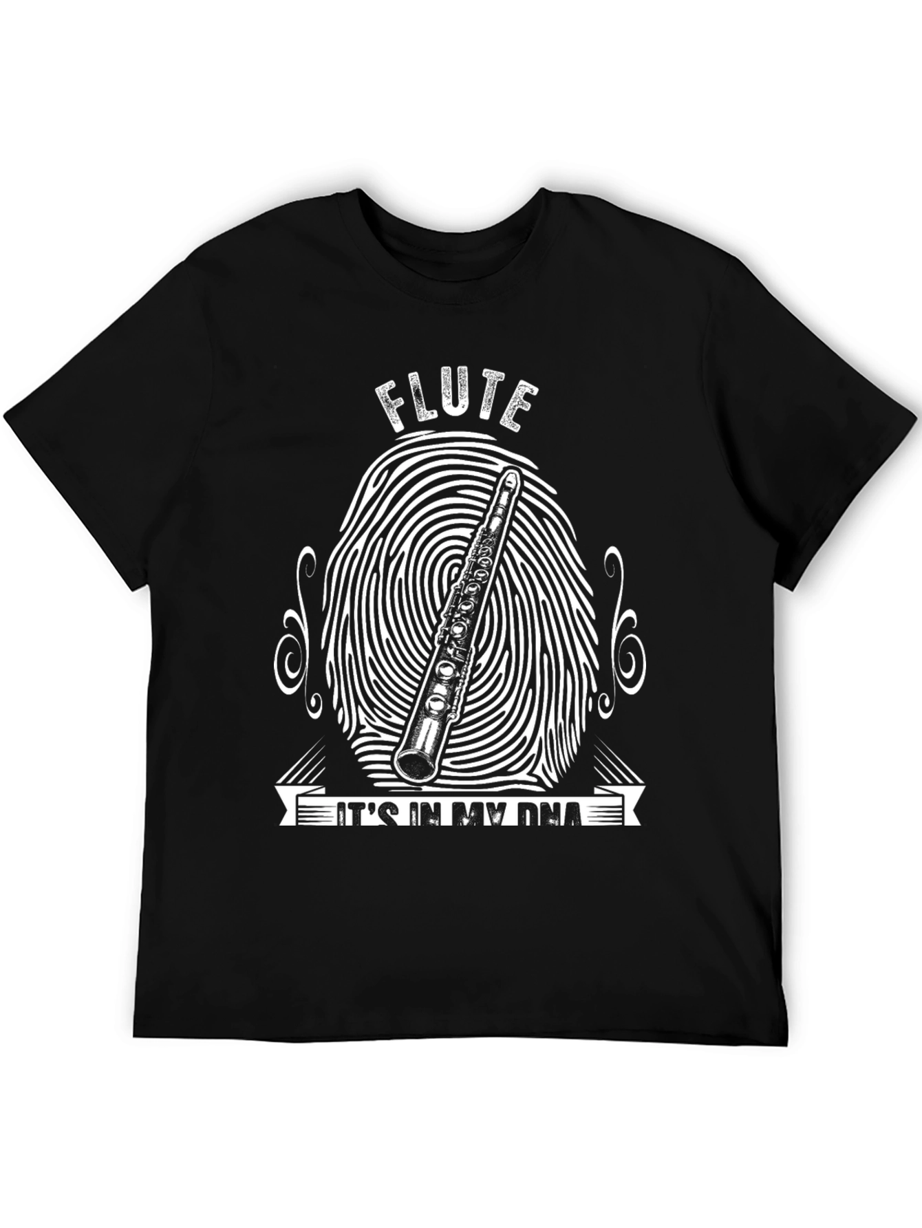 Flute DNA Graphic T-Shirt - Musicians Tee