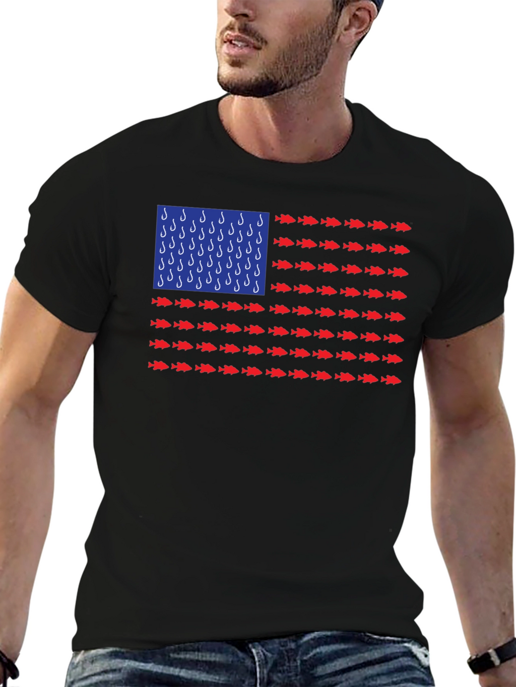Fishing Flag T-Shirt